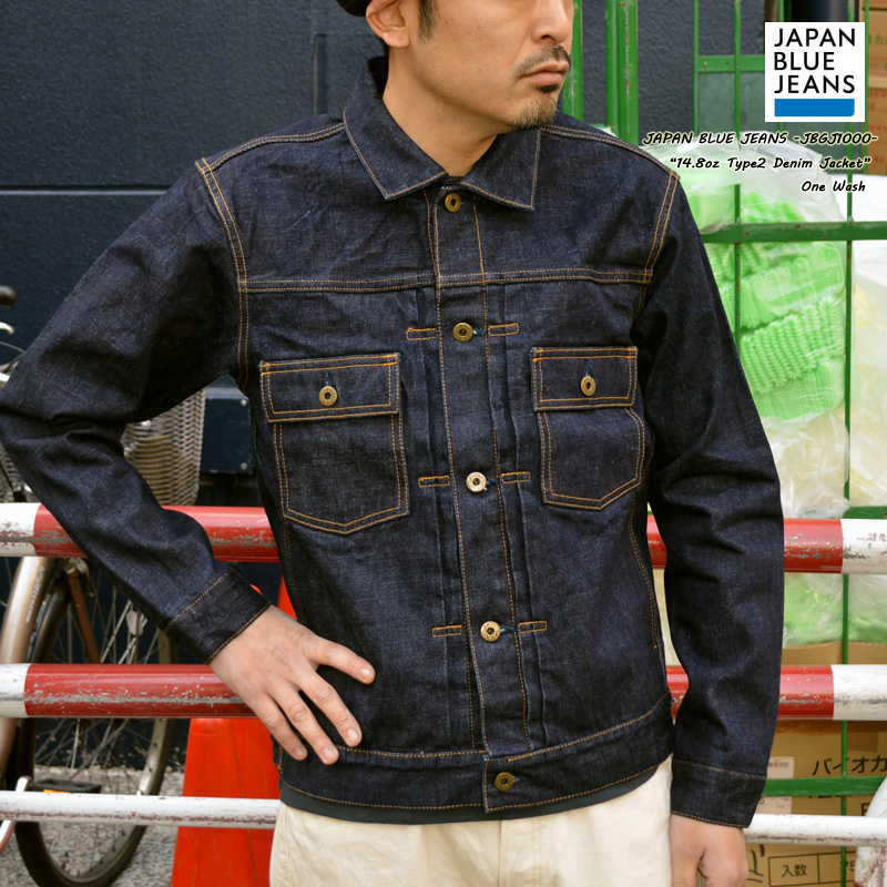 JAPAN BLUE JEANS ジャパンブルジーンズ "JBGJ1000" 14.8oz アメリカ綿 セルヴィッチ デニムジャケット 2nd [アウター]