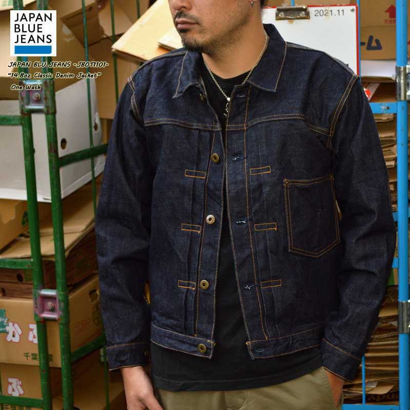 JAPAN BLUE JEANS ジャパンブルジーンズ "JBOT1101" 14.8ozアメリカ綿セルヴィ ッチデニムジャケット [アウター]