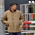 WAREHOUSE ウエアハウス "Lot.2181" NAF1168 N-1 WINTER JACKET KHAKI (NXs-14 04) プリント有 N-1 デッキジャケット [アウター]