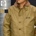 HOUSTON ヒューストン "5N-1" N-1 DECK JACKET (REGULAR MODEL) N-1 デッキジ ャケット レギュラー ミリタリー [アウター]