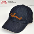 FULLCOUNT フルカウント "6007" Chain Embroidery Denim Cap　チェーン刺繍デニムキャップ  [小物][帽子]