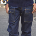 TCB jeans "TCB 70's BUSH" 70's ブッシュパンツ [タイトストレート] [ライト オンス] [ヴィンテージ系色落ち]