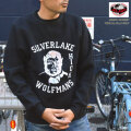 JELADO ジェラード "AB03217" Wolf Man Sweat Shirt フロッキープリント スウ ェット [スウェット]