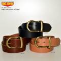 BIG JOHN ビッグジョン "VBLT05" HIMEJI OILED LEATHER BELT (4mm厚) 姫路レザ ーオイルドベルト(4mm厚) [ベルト]