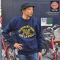 WHITESVILLE ホワイツビル "WV69425" プリント スウェット シャツ クルーネック トレーナー SWEAT SHIRT W / PRINT ヘビーウェイト 両V ガゼット [スウェット]