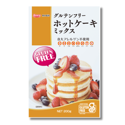 グルテンフリー　ホットケーキミックス　200g