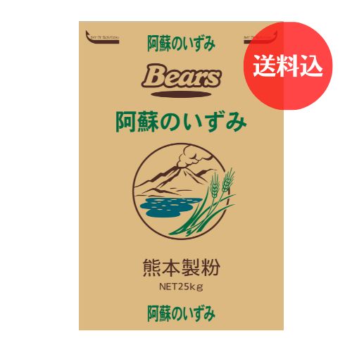 【送料込】《九州産チクゴイズミ　うどん用粉》　阿蘇のいずみ　25kg　
