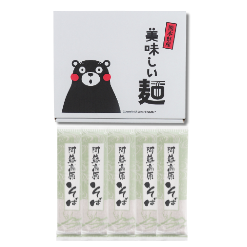 阿蘇高原そば　５袋入（つゆ無し）
