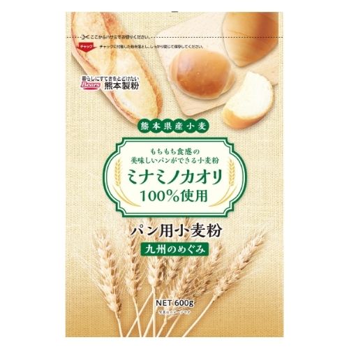 《熊本県産小麦 パン用粉》　九州のめぐみ 600g　