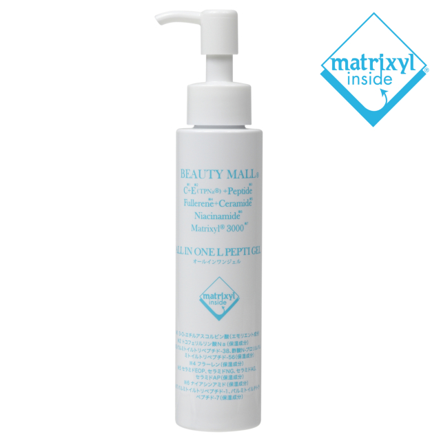 【Matrixyl規定値以上認証マーク付】オールインワンLぺプチジェル【マルチラメラリポソーム】【マトリキシル3000】100ｍｌ