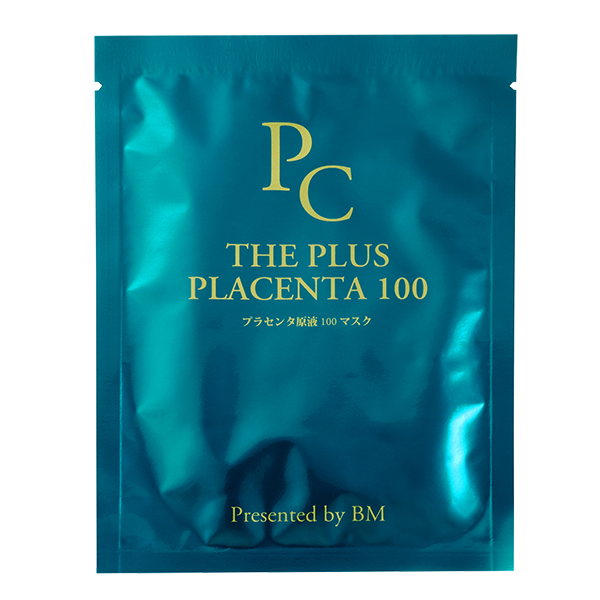 3/27より順次発送【新発売】【予約販売特別価格5枚】THEPLUSPLACENTA100プラセンタ原液100シートマスク（パック） 20ｍL　