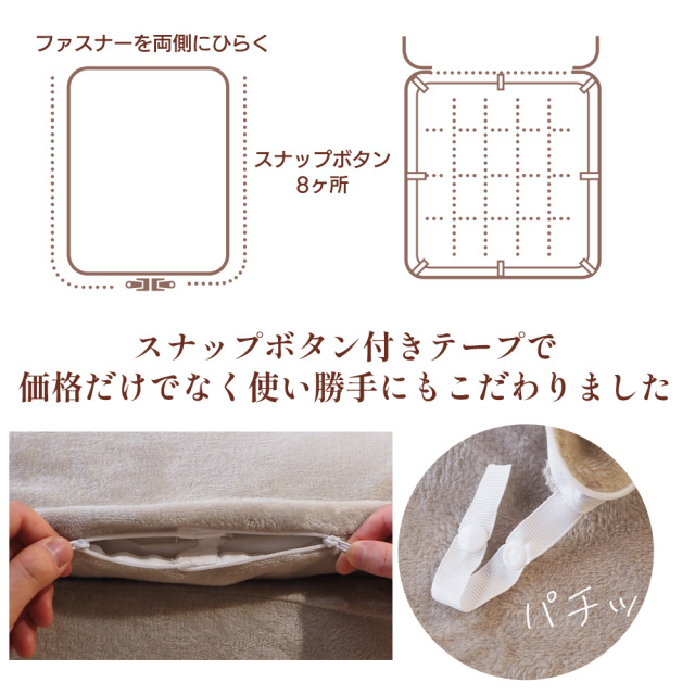 ウィンターコレクション フランネル 掛け布団カバー 高密度 厚み