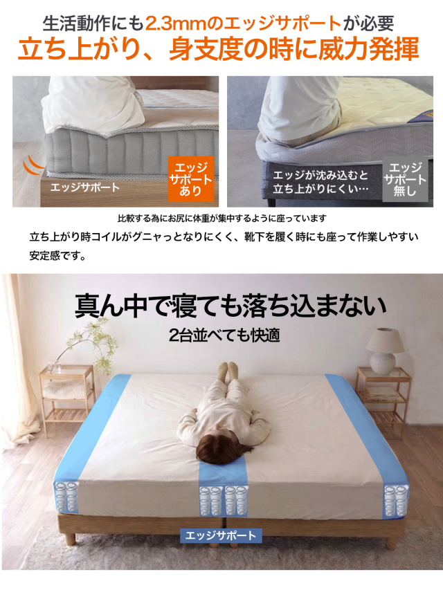 マットレス 三つ折り 薄型 厚さ11cm シングル 幅97cm スモールシングル