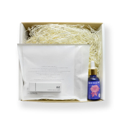 紙お香bee with you ＆ビーエッセンスフォーディフューザーばらラベル30ml（画像はラッピング追加の場合のイメージ）