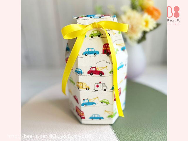 自動車　はたらくくるま　仏具小物　かわいい　赤ちゃん　骨壺カバー　骨覆い　火葬