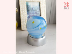 かわいい盆提灯　盆ランプ　ガラス盆提灯　赤ちゃん盆提灯　新盆　盆飾り　盆用品