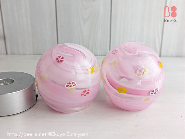 盆ランプ　かわいい仏具セット　お盆　盆飾り　新盆　赤ちゃん　こども　かわいい　ガラス