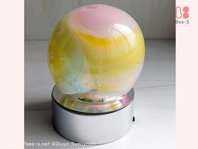 盆ちょうちん　盆ランプ　盆飾り　かわいい　おしゃれ　ガラス