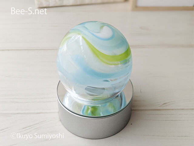 盆ランプ　盆提灯　新盆　かわいい盆飾り　盆飾り方　仏具小物　かわいい仏具　ガラスの仏具　こども仏壇　赤ちゃん供養　天使ママ