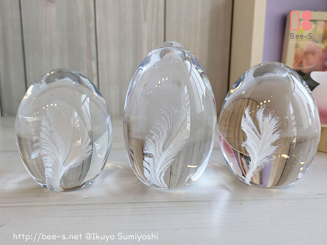 たまご型 ホワイト 天使の羽のお位牌 位牌 文字入 送料無料 仏具小物