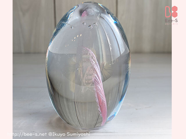 ガラスの位牌 赤ちゃん かわいい きれい おしゃれ ガラス 手元供養 ミニ位牌 小さい位牌