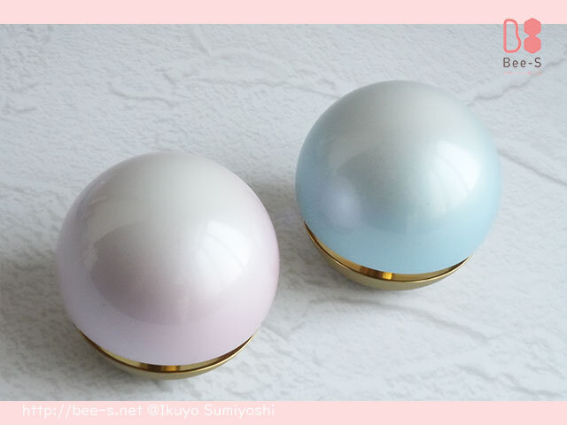 たまゆらりん水色　ブルー　たまゆらりんパールピンク　グラデーション