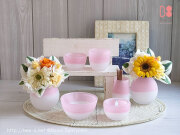 かわいい仏具　赤ちゃん仏具　ミニ仏具　手元供養　ガラス仏具　ピンクの仏具　子ども仏具