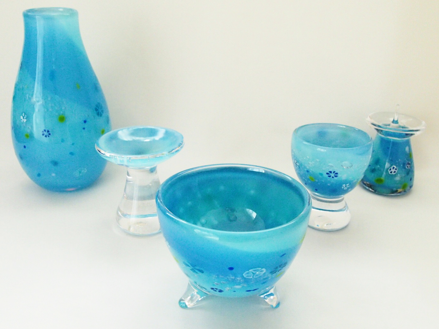 赤ちゃんの仏具　子供の仏具　かわいい仏具 水色仏具　男の子　水子供養　小物　通販