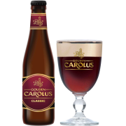 グーデン・カロルス・クラシック瓶330ml_ボトル＋グラス