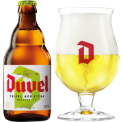 デュベル・トリプル・ホップ瓶330ml+グラス