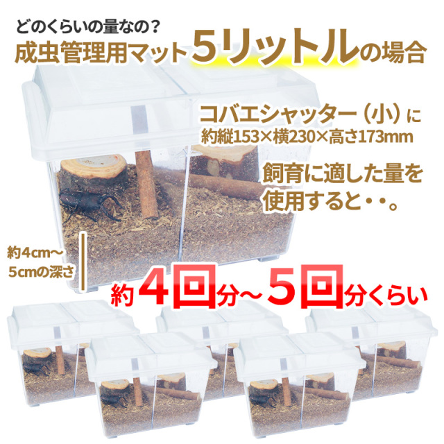 クワガタ・カブトムシ用の成虫管理用マットの販売・通販│ビートルファーム