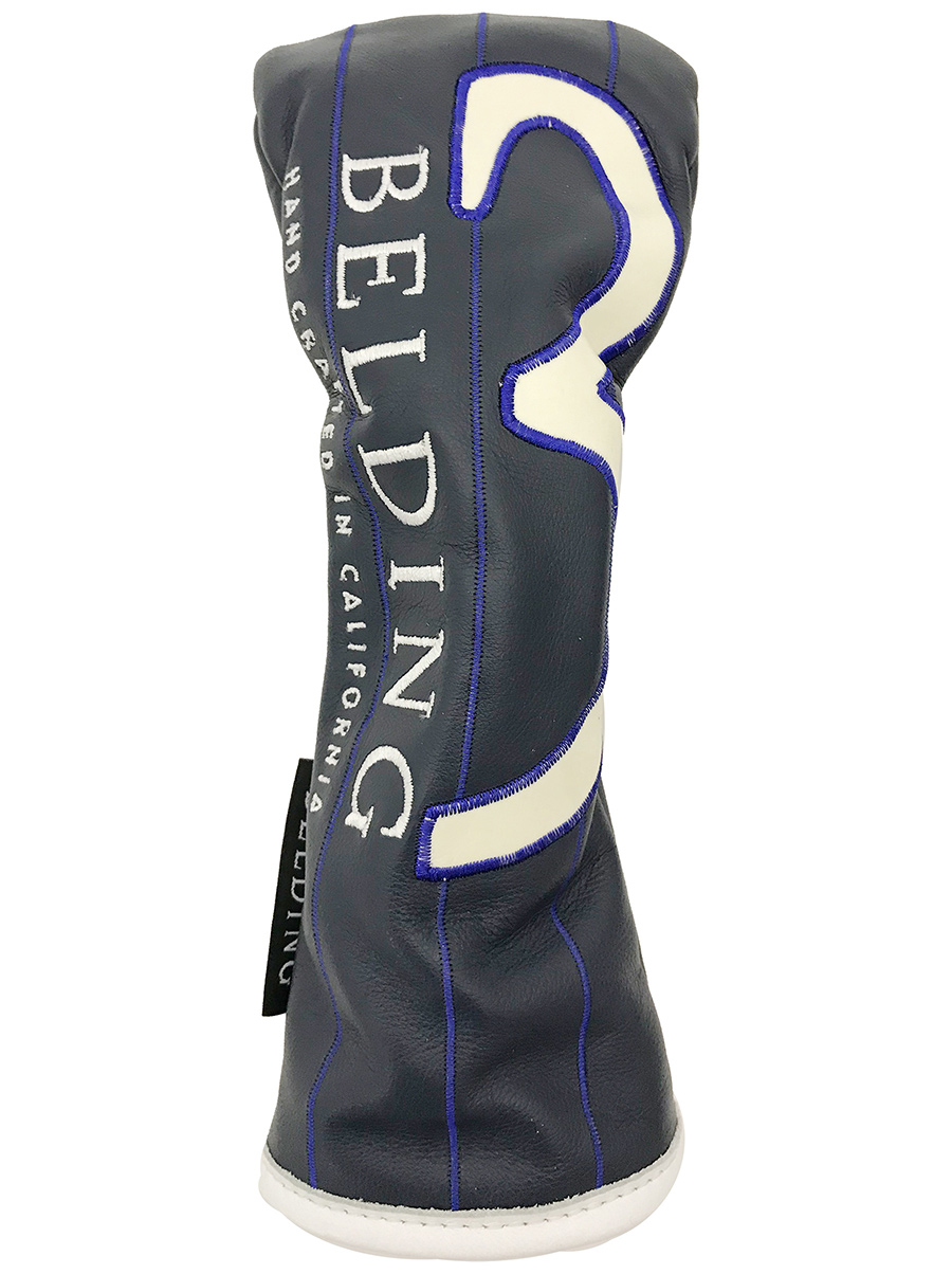 サーカ プレミアム FW ヘッドカバー #3 - ネイビー with ロイヤルブルー・ピンストライプ