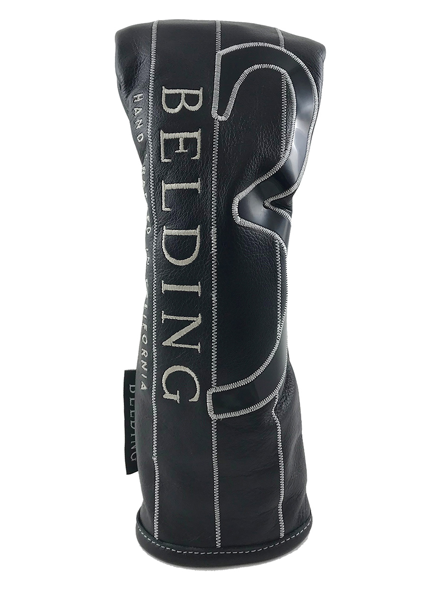 サーカ プレミアム FW ヘッドカバー #3 - ブラック with ホワイト・ピンストライプ