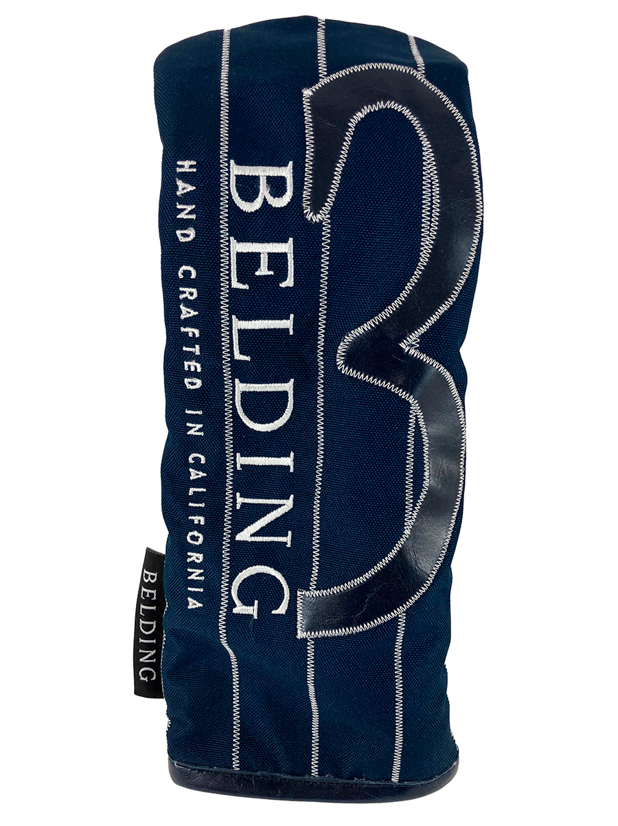 サーカ プレミアム FW ヘッドカバー #3（ネイビー／シルバー・ホワイト ピンストライプ）