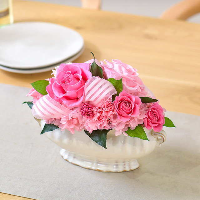 プリザーブドフラワー #アンティ 送料無料