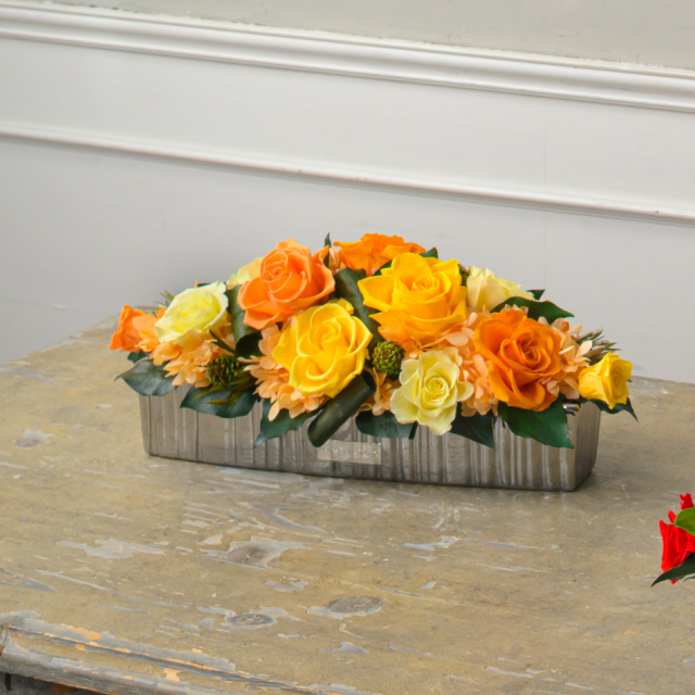 ᕷお祝いごとにᕷ プリザーブドフラワーxアーティシャルフラワー 文字入 ゴールド ᕷお祝いごとにᕷ プリザーブドフラワーxアーティシャルフラワー 文字