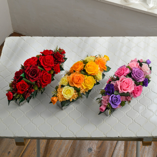 『フルール エテ 』 no.11 壁掛けブーケ フルール エテ 』 no.11 壁掛けブーケ フルール エテ 』 no.11