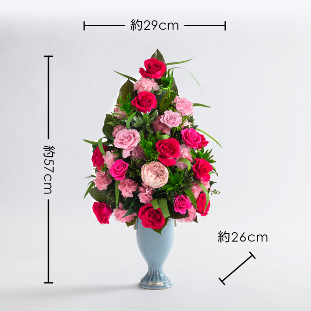 【美品】プリザーブドフラワー バラ 赤 Belles Fleurs プリザーブドフラワー ローズボックスフラワー