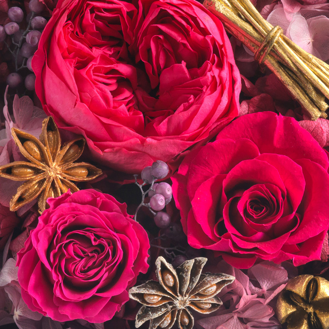 プリザーブドフラワー ウィスパー BOX