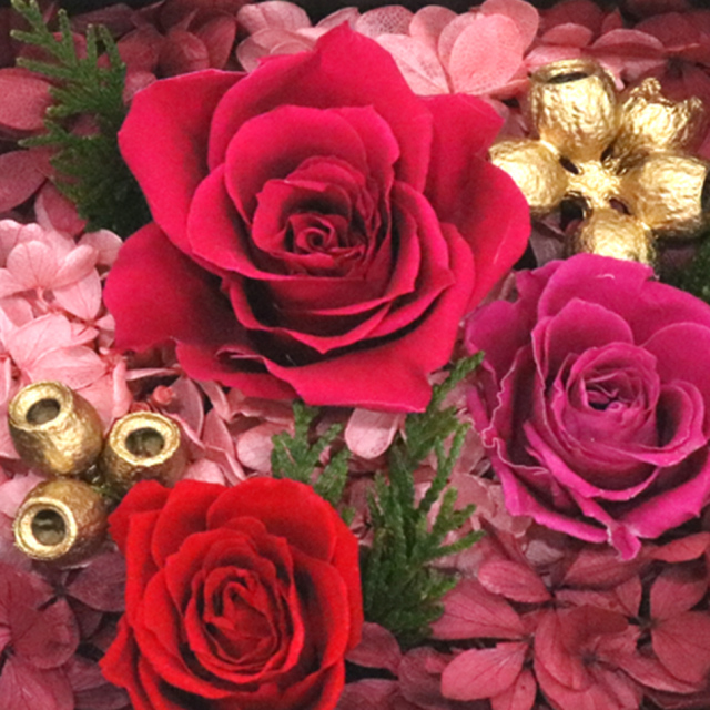 プリザーブドフラワーウィスパー X BOX