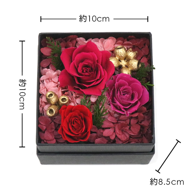 f.florist様 プリザーブドフラワーウィスパー X BOX