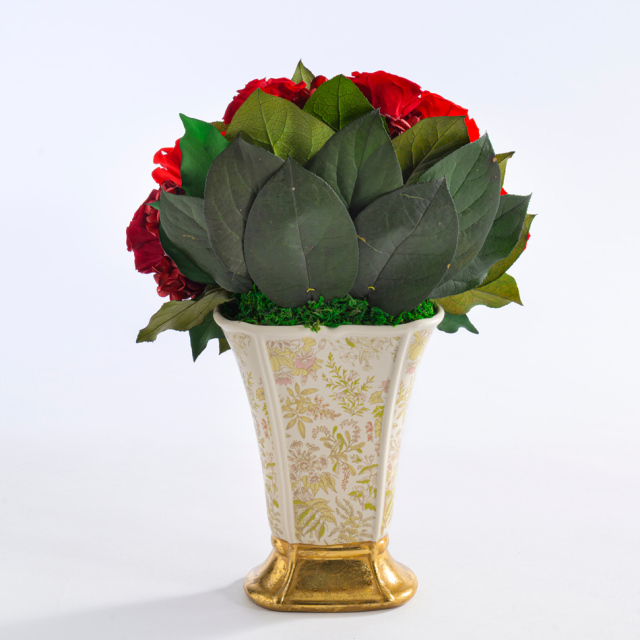 プリザーブドフラワー ボルドー