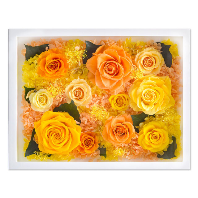 軽量アートフレーム 「ビューティフル カントリー3」フラワー 花＜樹脂