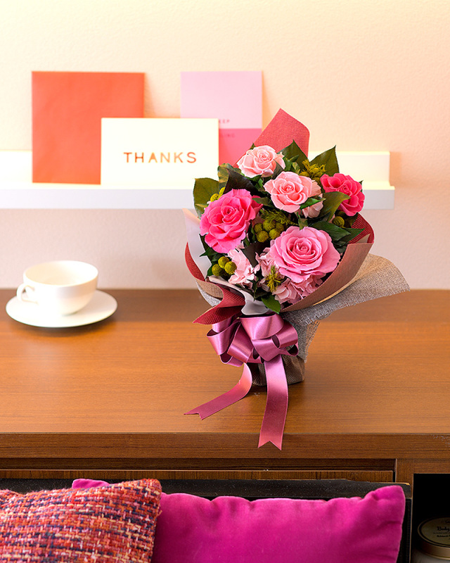 プリザーブドフラワー #スタンド花束S