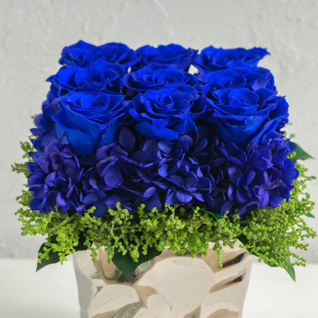 プリザーブドフラワー #イタリアM 【ラインストーン付き】