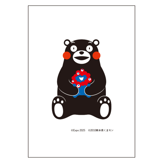 EXPO2025 ミャクミャク 「くまモン」 フォトフレーム
