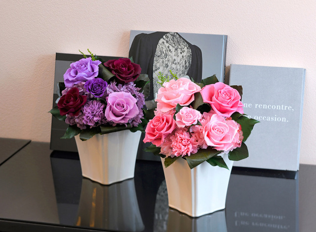 即日発送】プリザーブドフラワー #モナコ（オールプリザ）