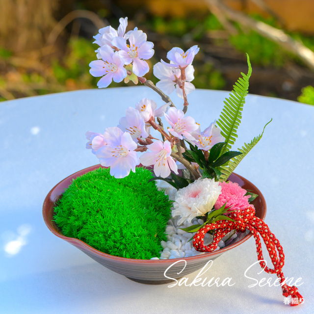 プリザーブドフラワー 春綴り(サクラ)