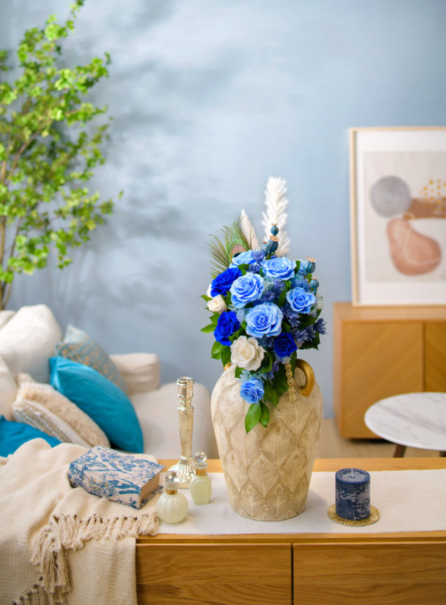 プリザーブドフラワー #2023夏のシーズン限定アレンジ「プリューム