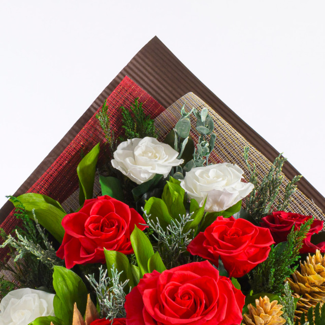 プリザーブドフラワー スタンド花束L